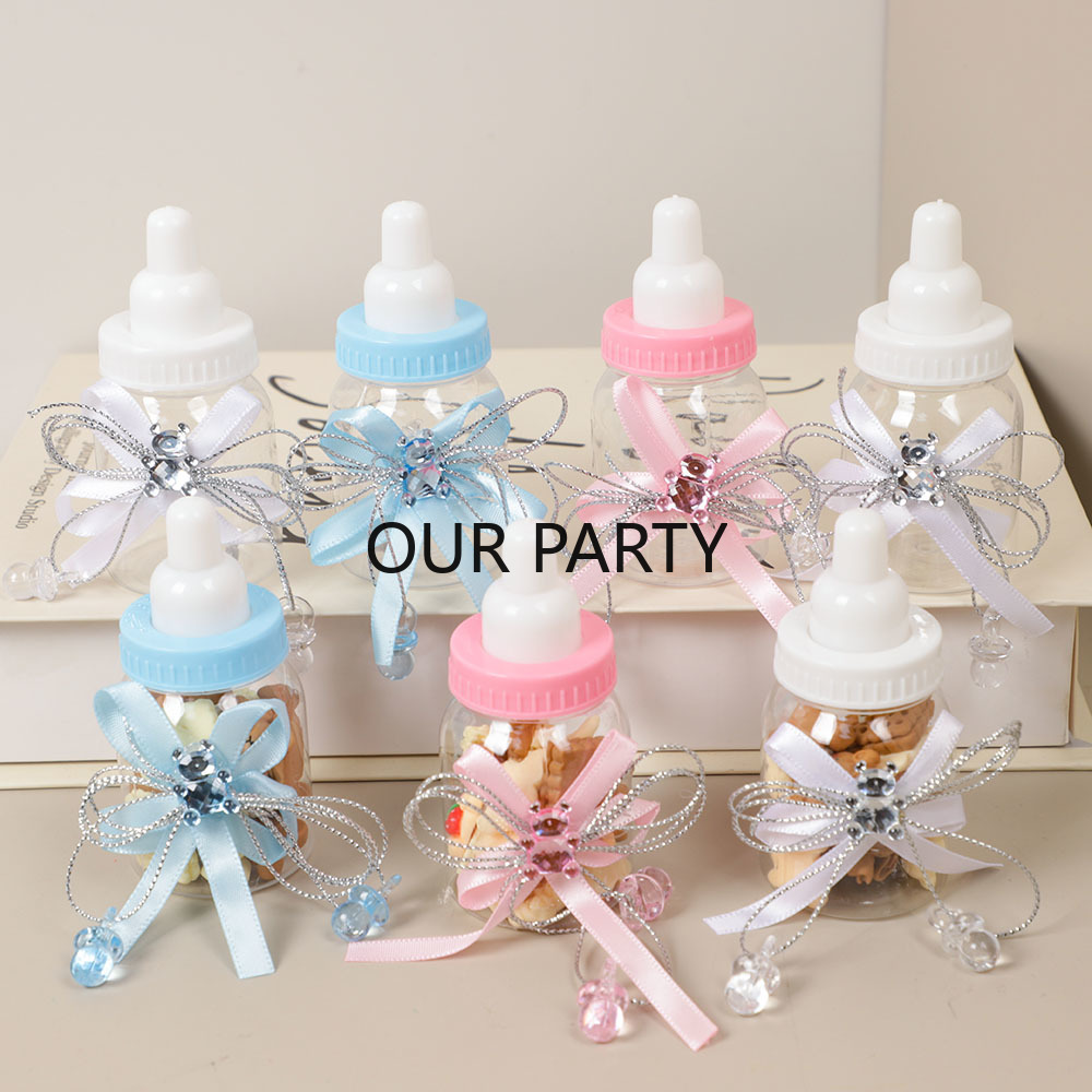 Zwitsal Baby Products - 6/12Pcs Kunststoff Babyflasche Bär Candy Box